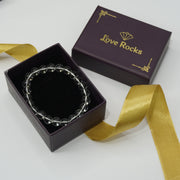 Clear Quartz (Spatika) Bracelet: Spiritual Awareness Love Rocks Bracelet